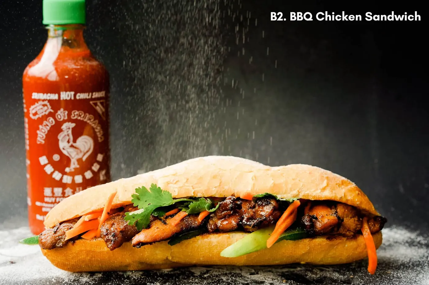BBQ chicken bánh mì
