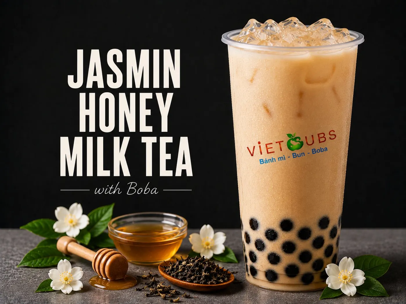 Jasmine Honey Milk Tea