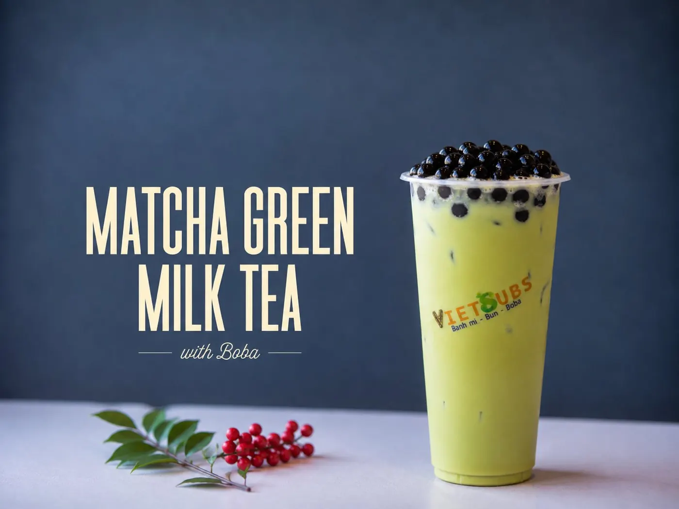 Matcha Green Milk Tea