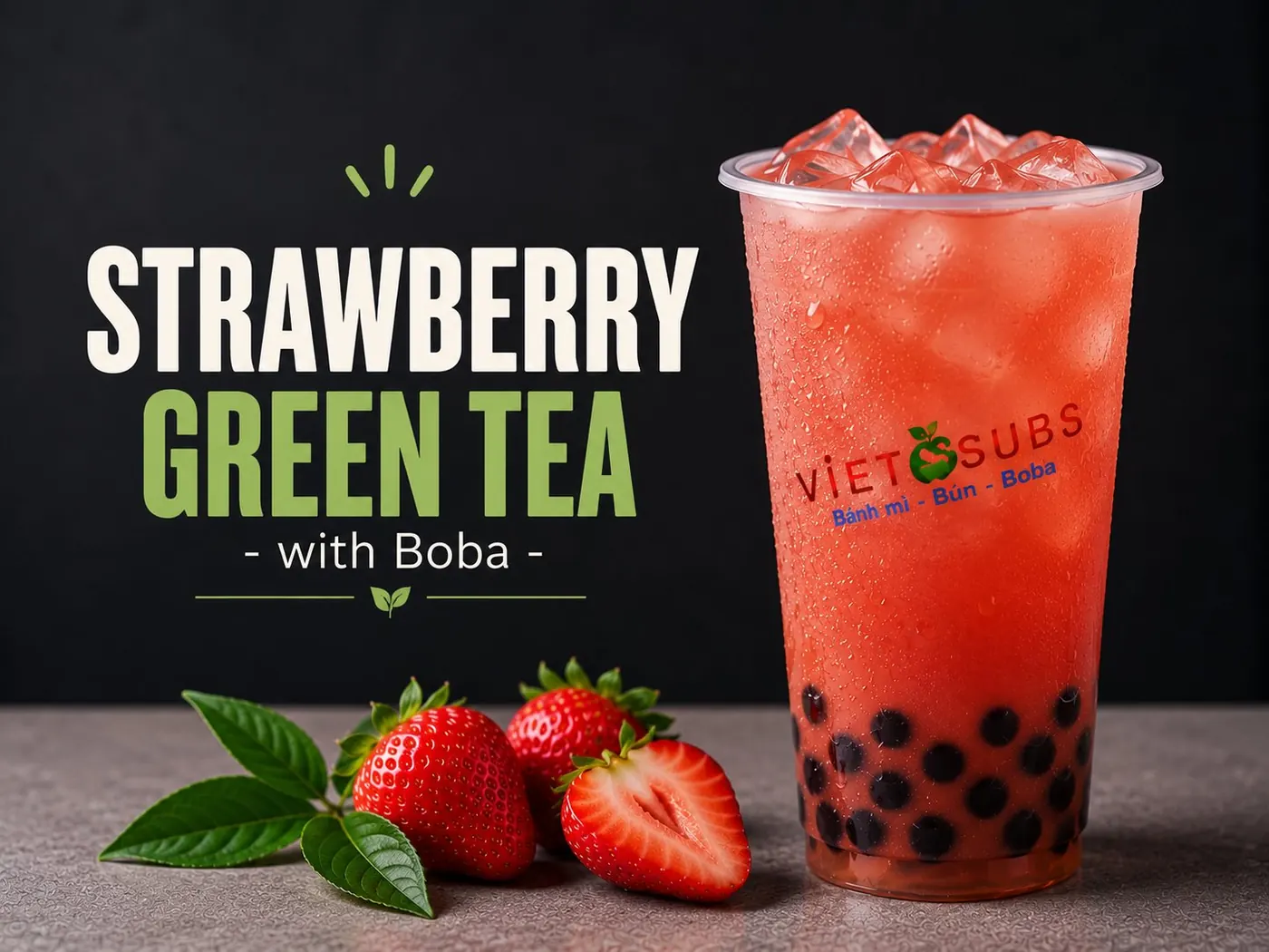 Strawberry Green Tea