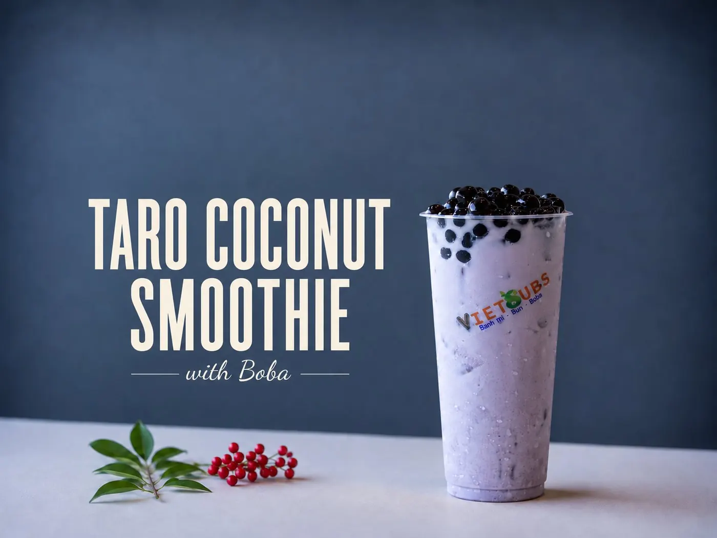 Taro Coconut Smoothie